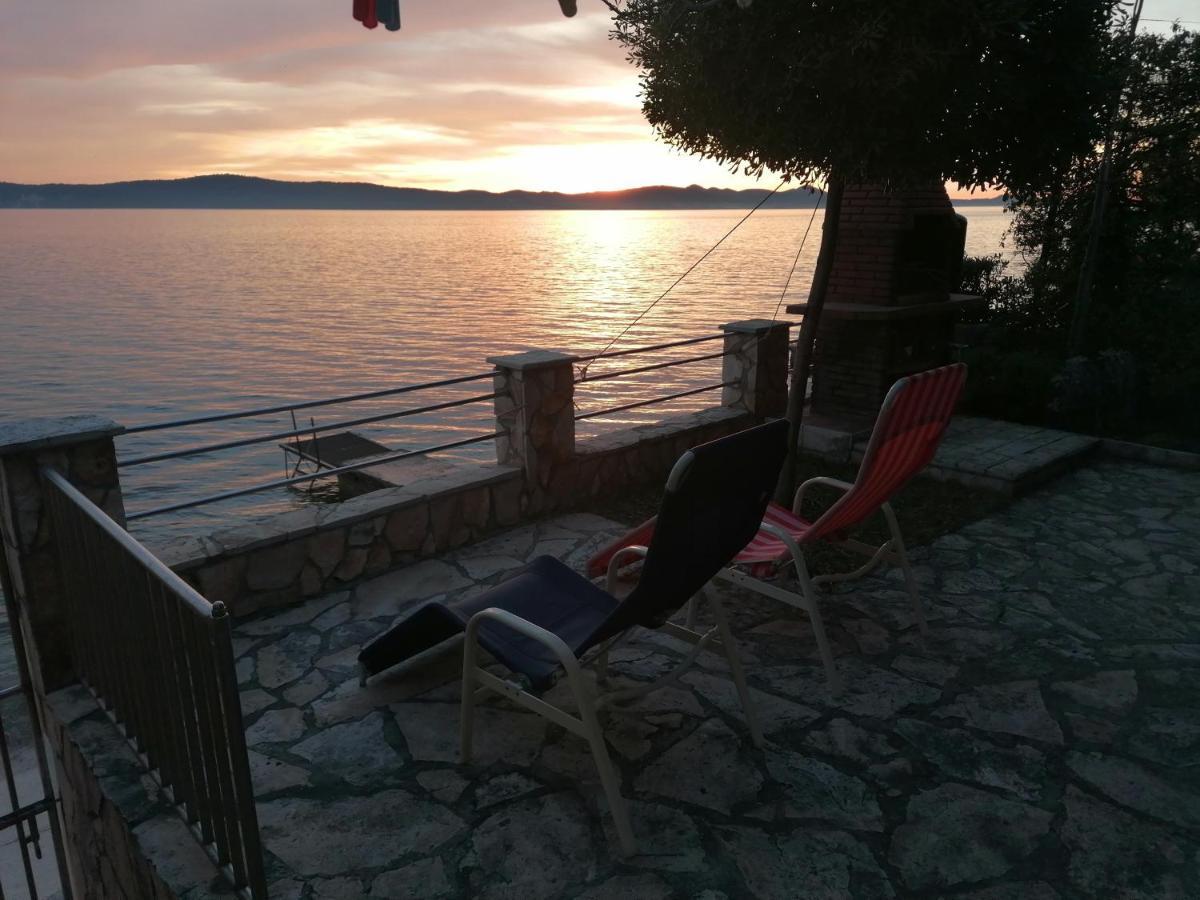 Villa House First Row By The Sea Bibinje Exterior foto
