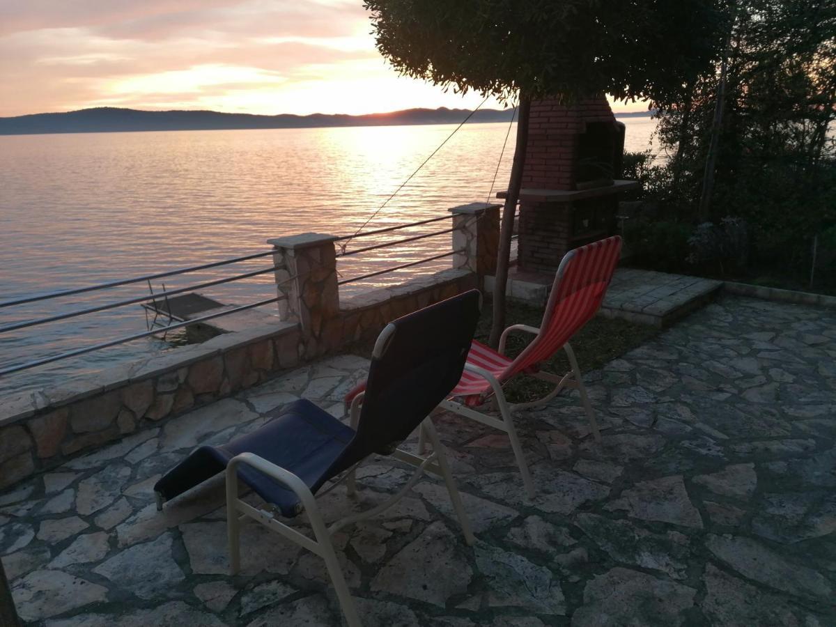 Villa House First Row By The Sea Bibinje Exterior foto