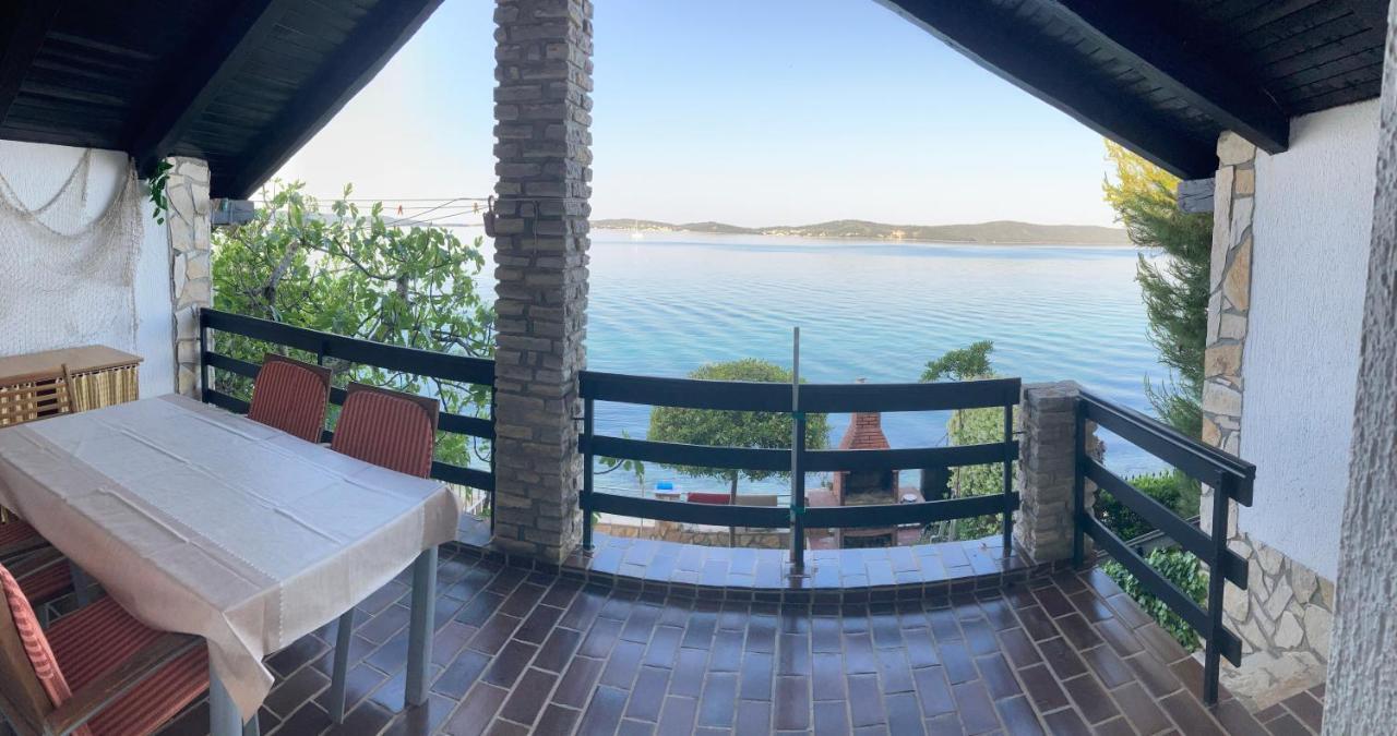 Villa House First Row By The Sea Bibinje Exterior foto